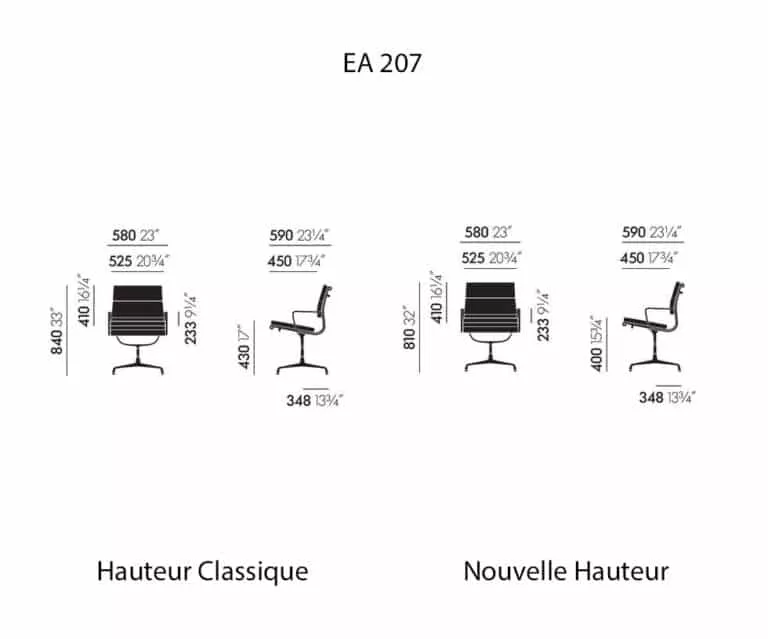 soft pad chairs dimensions ea 207