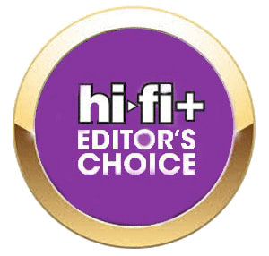 hifi plus editor's choice logo award