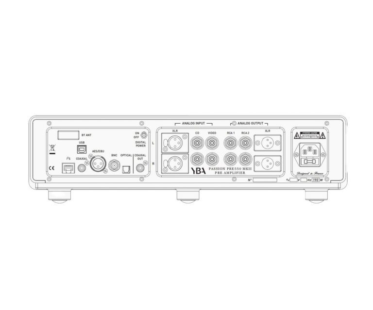 YBA Passion PRE550 MKII arriere