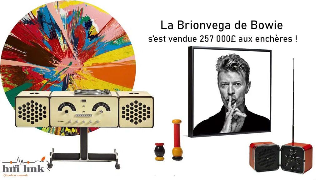 brionvega encheres de david bowie