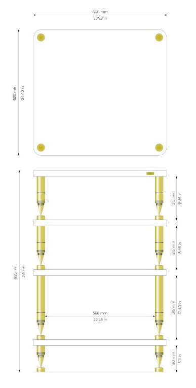 Solidsteel Prestige HP-4 mesure