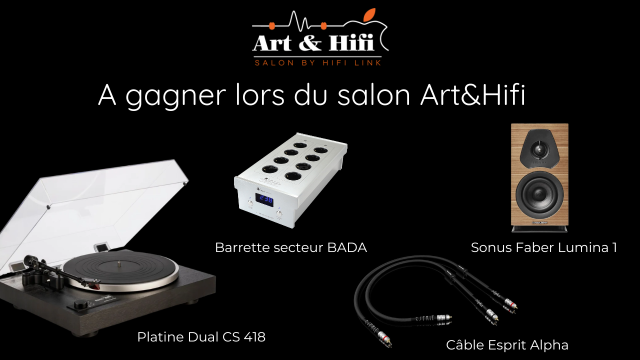 article a gagner lors du salon art&hifi