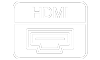 hdmi logo attribut